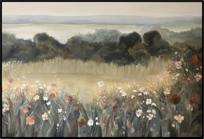 Fine Art large format Landscape in Acrylic on Canvas